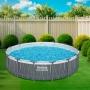 SET DE ALBERCA ESTRUCTURAL REDONDA 4.57M X 1.07M STEEL PRO MAX