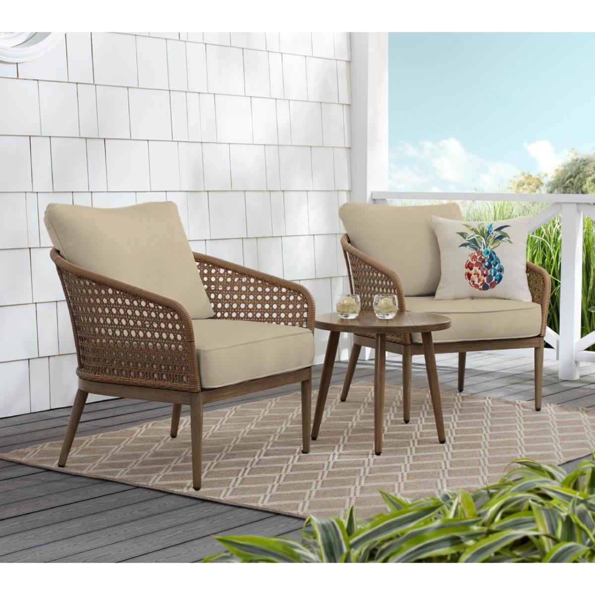 Sala 3 piezas coral vista