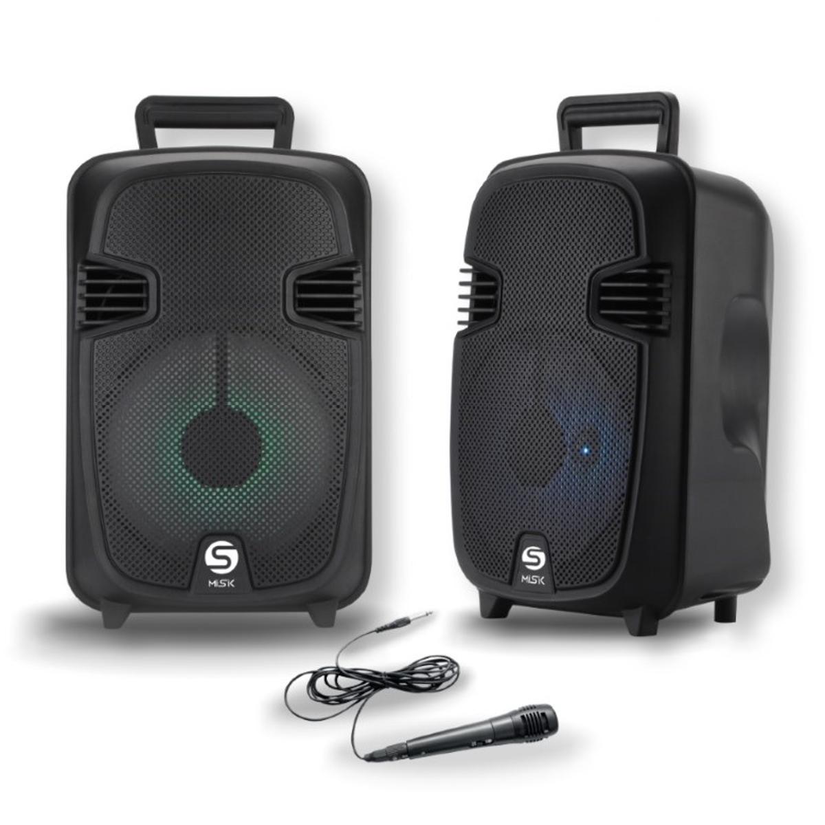 Combo de 2 bocinas bluetooth de 8 pulgadas