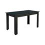 MESA COMEDOR MADESA MADERA NEGRA