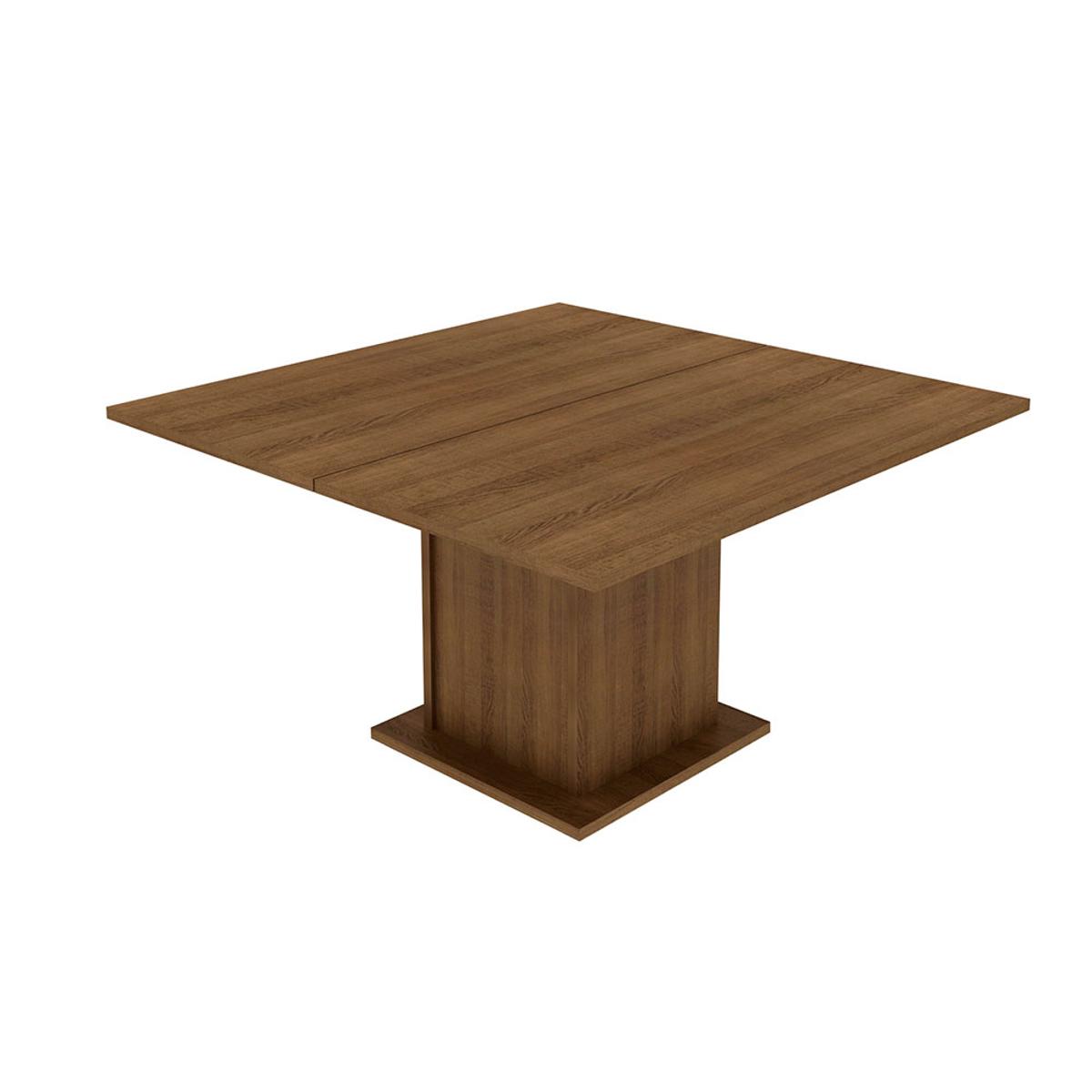 Mesa comedor cuadr. madera rustic