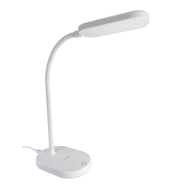 LÁMPARA LED ESCRITORIO COLOR BLANCO/ CARGADOR INALAMBRICO