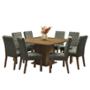 COMEDOR 8 SILLAS RUSTIC/SILVER