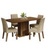 COMEDOR 4 SILLAS RUSTIC/IMPERIAL