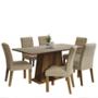 MESA 6 SILLAS RUSTIC/IMPERIAL MADESA
