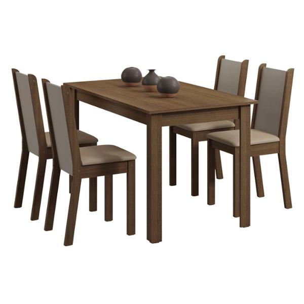 MADESA COMEDOR BEA 4 SILLAS