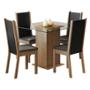 MESA ALINE 4 SILLAS RUSTIC MADESA