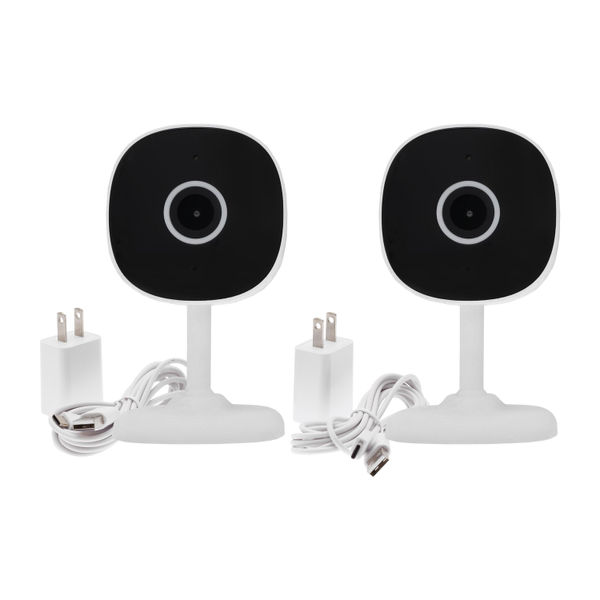 CÁMARA INTELIGENTE WIFI BLANCO 2 PIEZAS