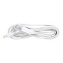 EXTENSIÓN ELÉCTRICA BLANCA IUSA 2X16 AWG 6 METROS