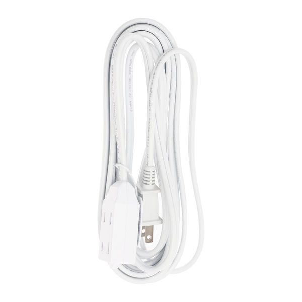 EXTENSIÓN ELÉCTRICA BLANCA IUSA 2X16 AWG 4 METROS