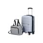SET 2 MALETAS 20IN Y NECESER 15IN CHICAGO GRIS