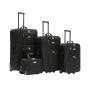 SET DE 3 MALETAS Y 1 NECESER MEDELLÍN COLOR NEGRO