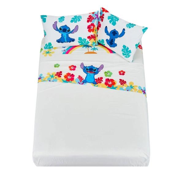 SET DE SÁBANAS INDIVIDUALES STITCH SUEÑO