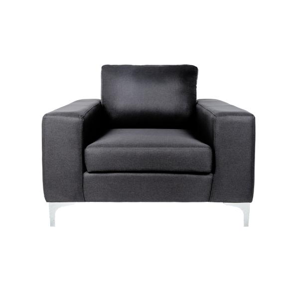 SILLÓN PARA UNA PERSONA COLOR NEGRO
