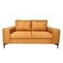 SOFÁ PARA DOS PERSONAS COLOR MOSTAZA