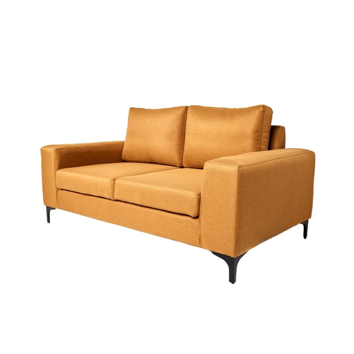 SOFÁ PARA DOS PERSONAS COLOR MOSTAZA | The Home Depot México - Ventas a ...