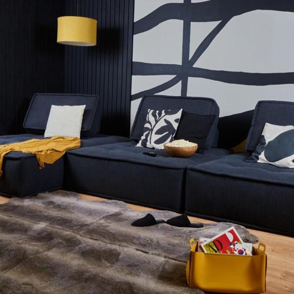 SET DE MÓDULOS COLOR GRIS PARA UNA Y DOS PERSONAS