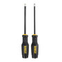 DESARMADORES DE GOLPE 2PZ MAXFIT ACERO NEGRO