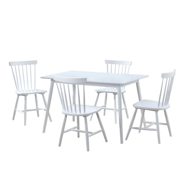 COMEDOR UNOVA BLANCO MESA C/4S