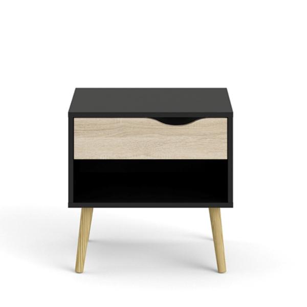 BURO OSLO NEGRO/ROBLE