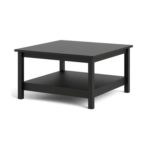 MESA DE CENTRO MADRID NEGRA MATE