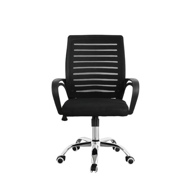 SILLA DE OFICINA NEGRA MILO