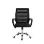 SILLA DE OFICINA NEGRA MILO