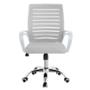 SILLA OFICINA GR/BCA MILO