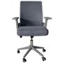 SILLA DE OFICINA GRIS SANTORINI