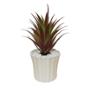 PLANTA ARTIFICIAL YOSH - VERDE Y BLANCO