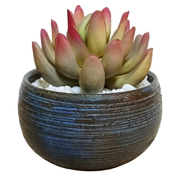 PLANTA ARTIFICIAL AYAN - VERDE Y NEGRO