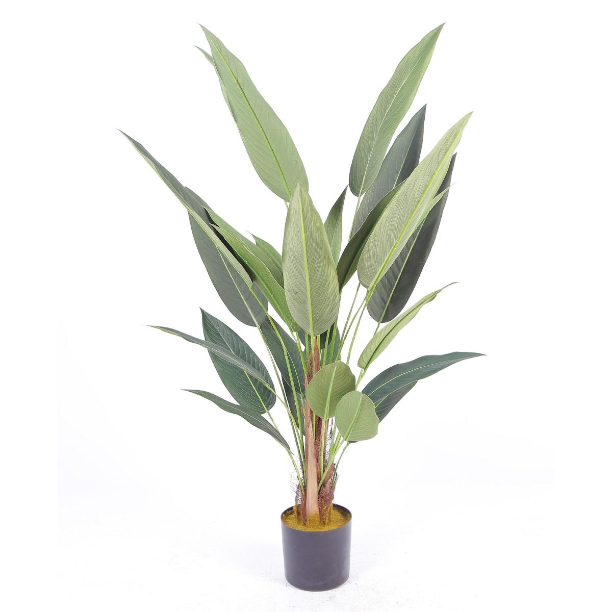 Planta artificial cocoen - verde y negro