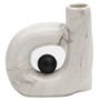 BASE DECORATIVA POPPY - BLANCO Y NEGRO