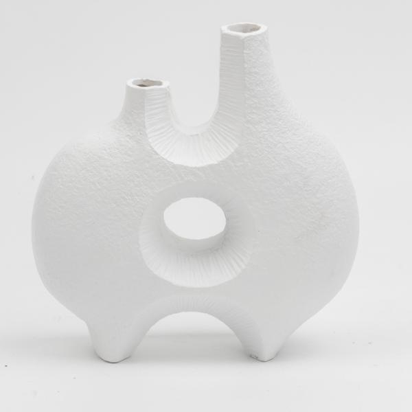 BASE DECORATIVA HARPER - BLANCO