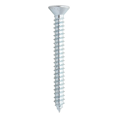 4 TORNILLOS PARA METAL 2 PULGADAS PLATA