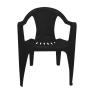 SILLA RATTAN NEGRA