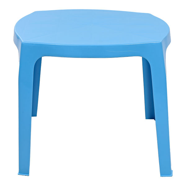MESA INFANTIL CUADRADA 45 X 52.6 X 48 CM AZUL DE PLÁSTICO