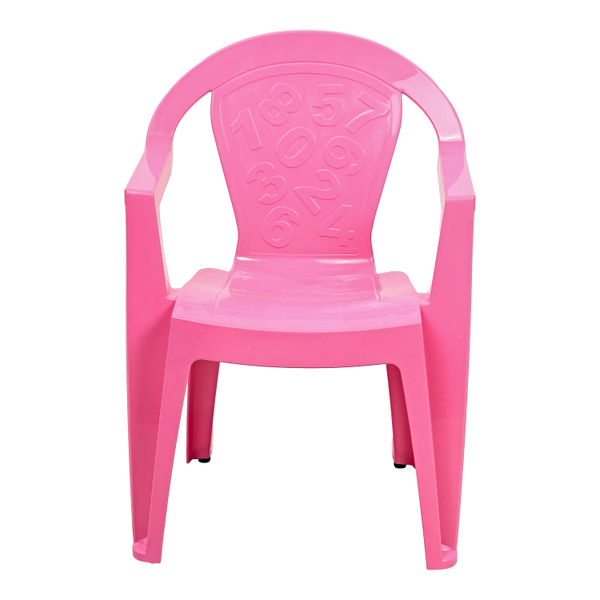 SILLA INFANTIL 57 X 38.5 CM ROSA PLÁSTICO