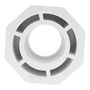 REDUCCIÓN BUSHING 2 X 1 PULGADAS PVC CED 40 BLANCO
