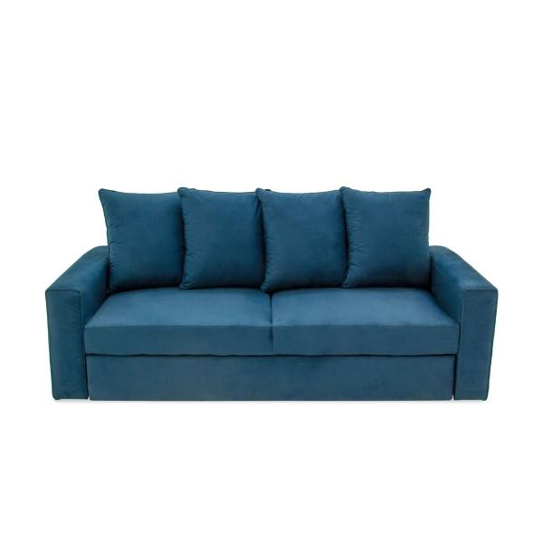 SOFA CAMA TELA AZUL OSCURO ZERT II