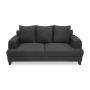 SOFA TELA GRIS OXFORD LAV II