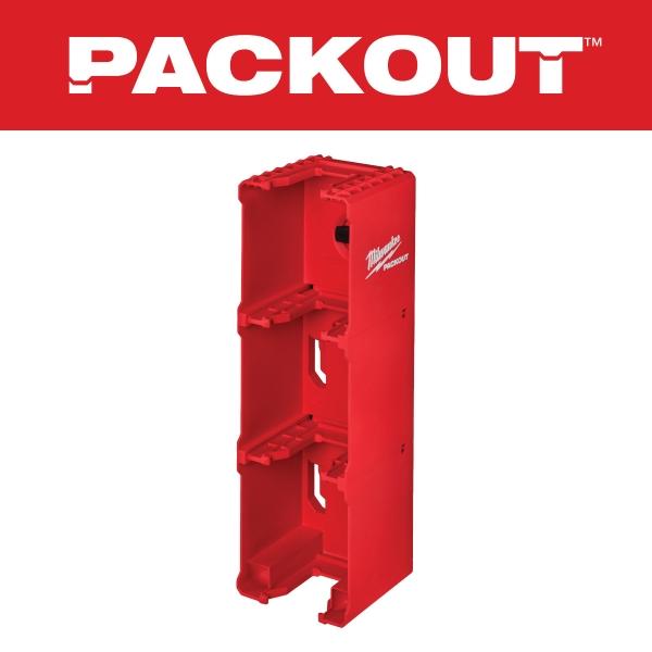 BASTIDOR PARA BATERÍAS M18 PACKOUT