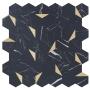MALLA AUTOADHERIBLE MARQUINA GOLD 30 X 30 CM 1 PIEZA