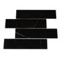 MALLA CARRARA NEGRO ALCESA 29.5 X 7 CM