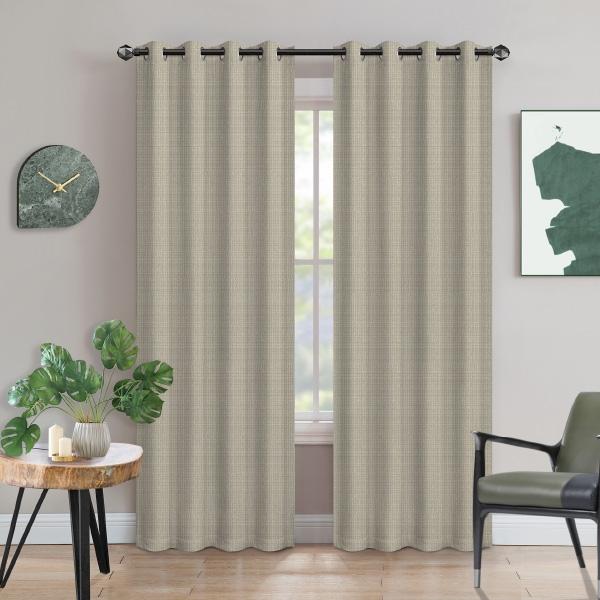 CORTINA BLACKOUT SUMMIT LINEN CON ARILLOS