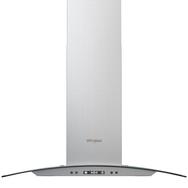 CAMPANA DECORATIVA CON VIDRIO CURVO DE PARED