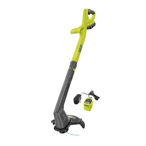 ONE+ 18V DESBROZADORA INALÁMBRICA 10 IN CON BATERÍA DE 2.0 AH Y CARGADOR