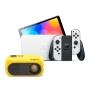 NINTENDO SWITCH OLED 64GB BLANCO MÁS PROYECTOR AMARILLO