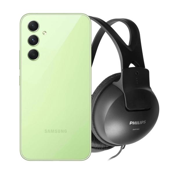 SAMSUNG GALAXY A54 6GB 128GB 5G VERDE MÁS AUDIFONOS