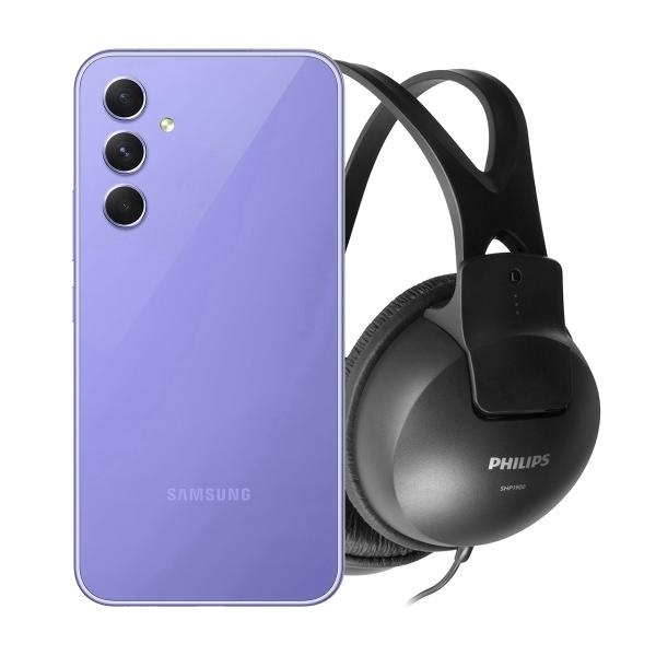 SAMSUNG GALAXY A54 8GB 128GB 5G VIOLETA MÁS AUDIFONOS
